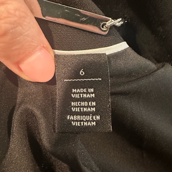 White House Black Market Blazer, Black, Size 6 - Picture 4 of 5